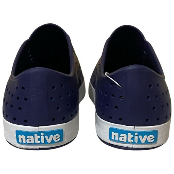NWT Native Shoes Nautical Jefferson Navy and White - Picture 5 of 10